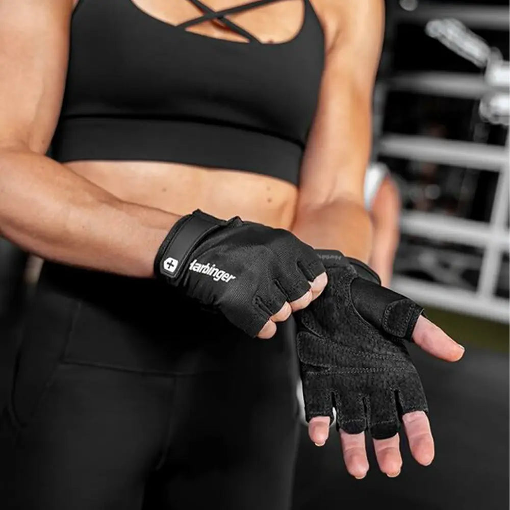 Harbinger Power 2.0 Unisex Gloves - Black