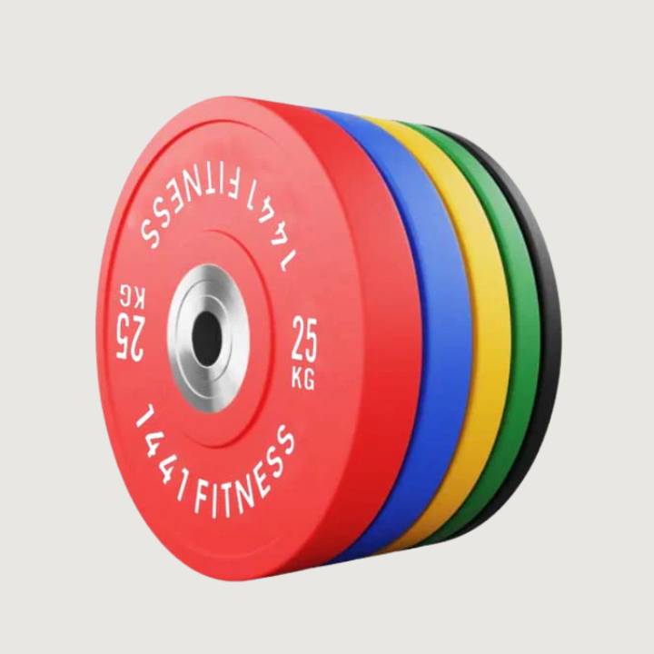 1441 Fitness Competition Rubber Bumper Plates