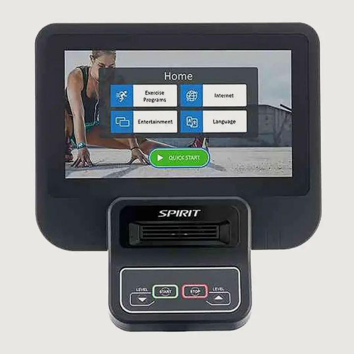 Spirit Fitness CR800ENT+ Recumbent Bike Smart Console