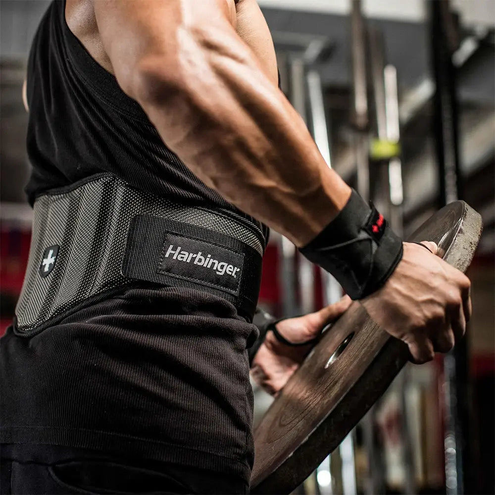 Harbinger Men's Firm Fit Contoured Weightlifting Belt - 7.5 inch