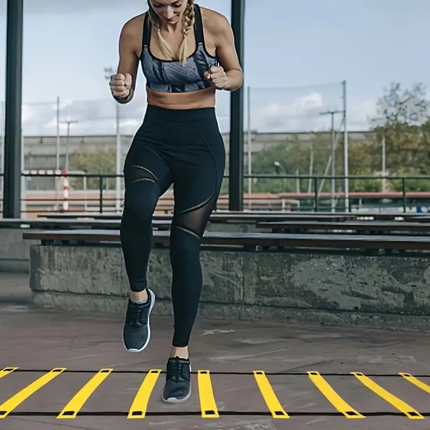 1441 Fitness Agility Ladder - 6m