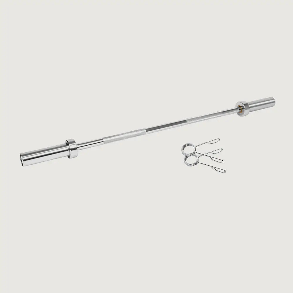 1441 Fitness 4 Ft Olympic Bar with Collars - 7 kg