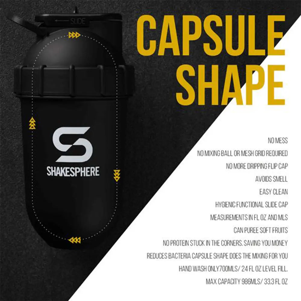 ShakeSphere Tumbler Double Wall Steel - 700 ml
