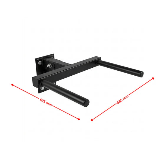 Liftdex Foldable Dip Bar - Wall Mounted