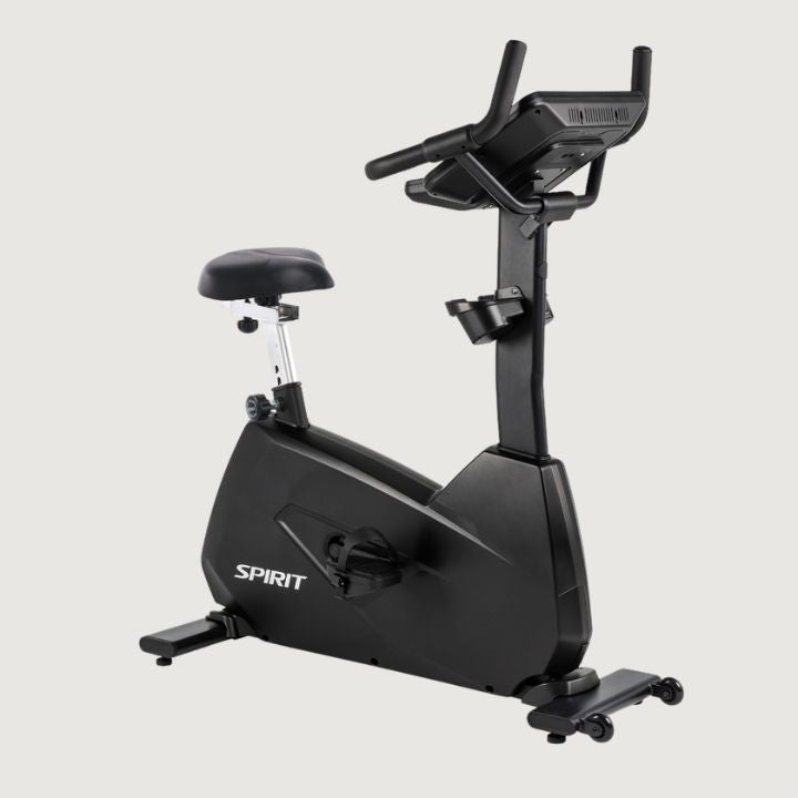 Spirit Fitness CU800ENT+  Commercial Upright Bike With Smart Console