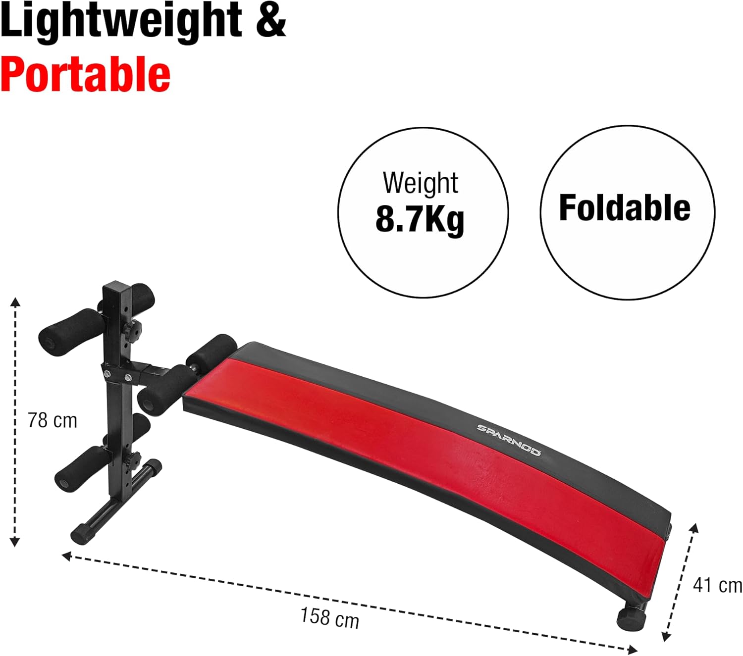 Sparnod Fitness SWB-61 Sit Up Bench