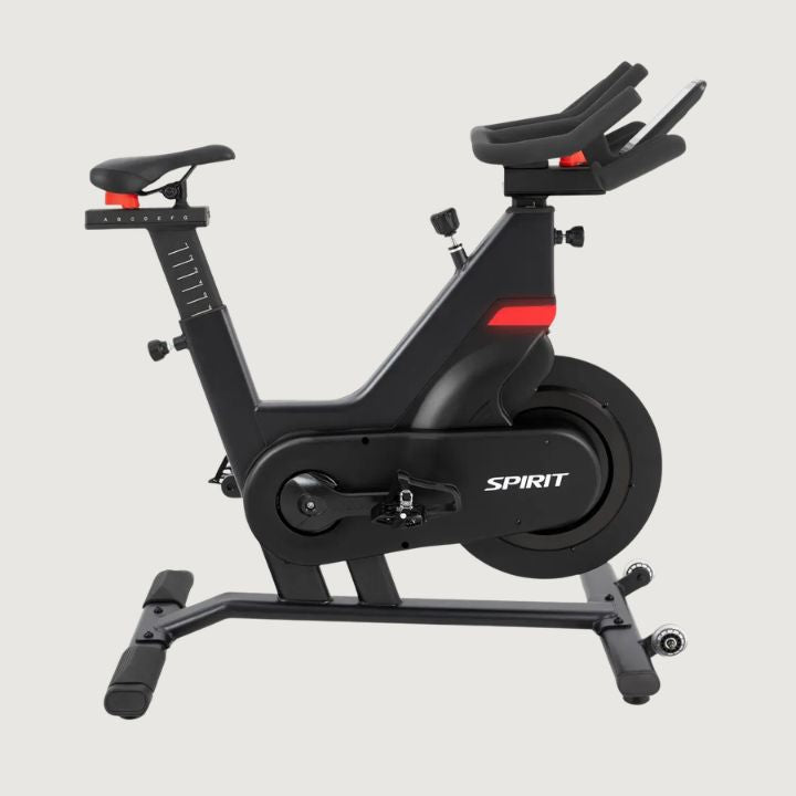 Spirit Fitness Indoor Bike with console and coaching light (electro magnetic resistance)