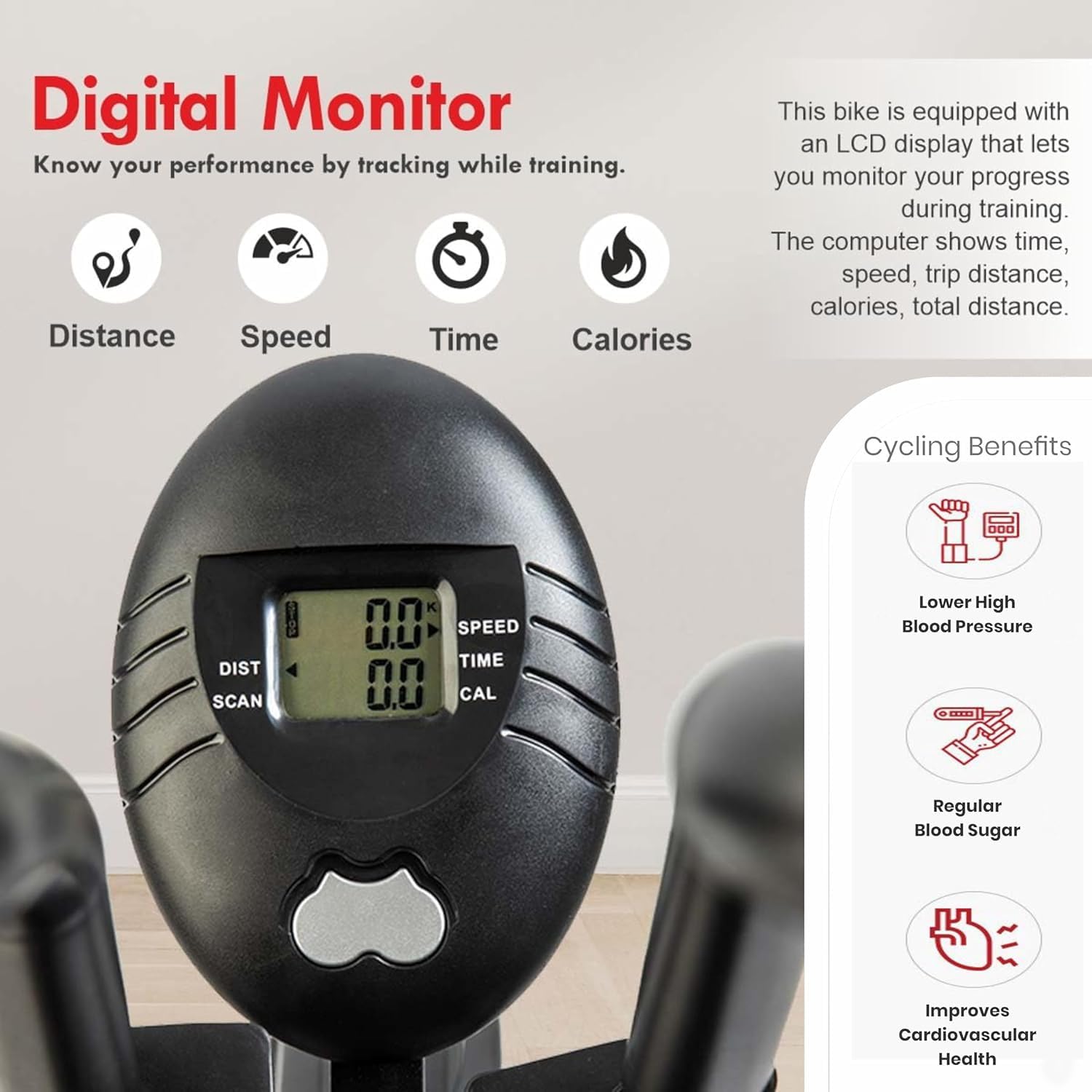Sparnod Fitness Sab-05_T Upright Air Bike