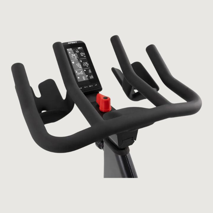 Spirit Fitness Indoor Bike with console and coaching light (electro magnetic resistance)