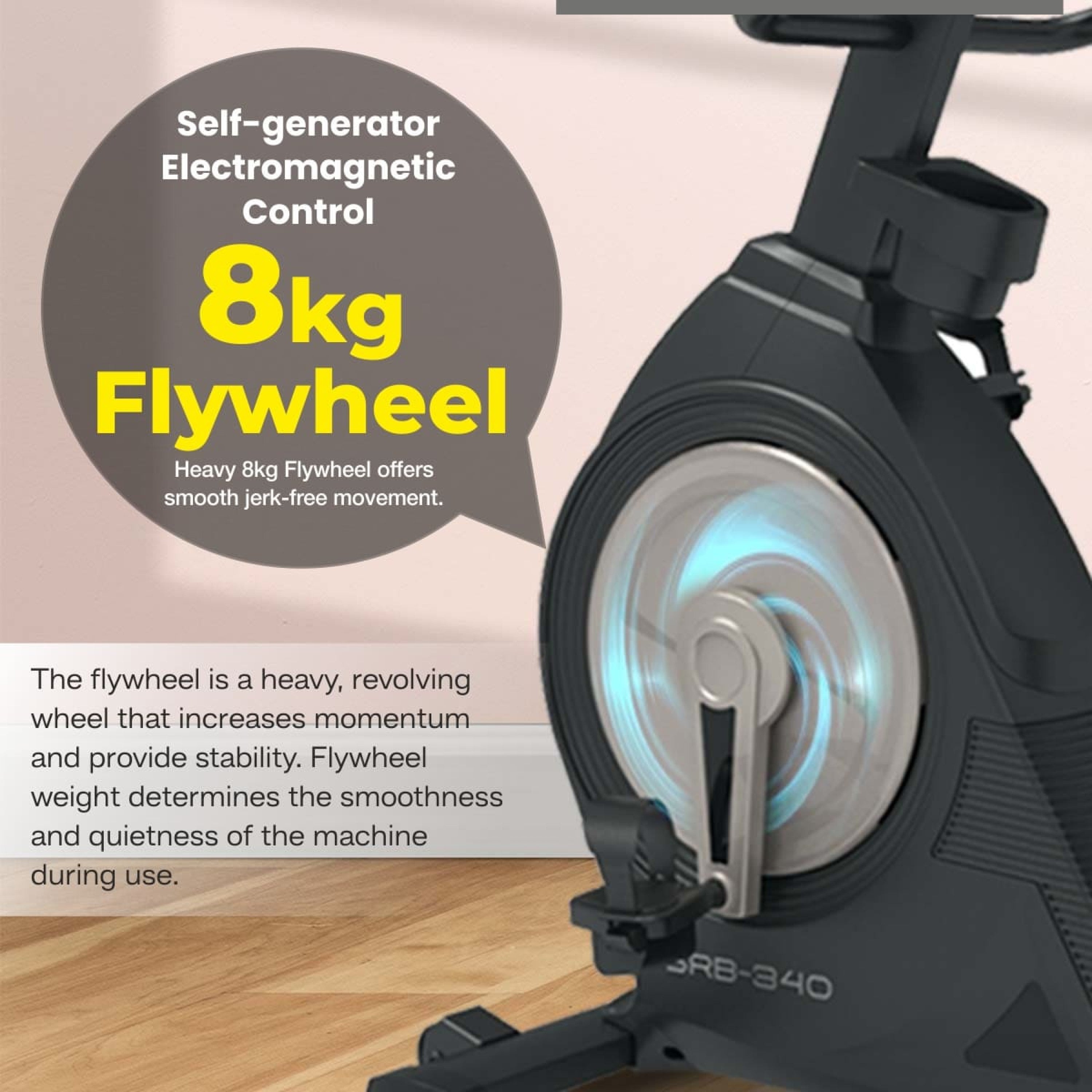 Sparnod Fitness SRB-340 Commercial Recumbent Bike