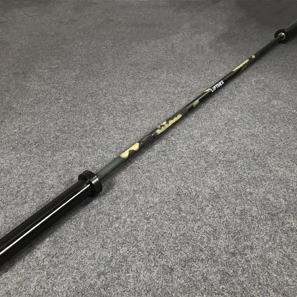 Liftdex 6.5 ft Cerakote Camo Barbell - 15 kg