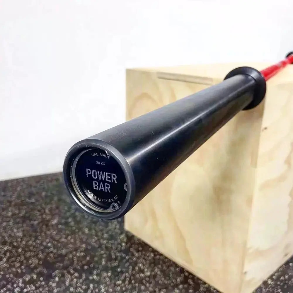 Liftdex 7.2 ft Power Red Barbell - 20 kg