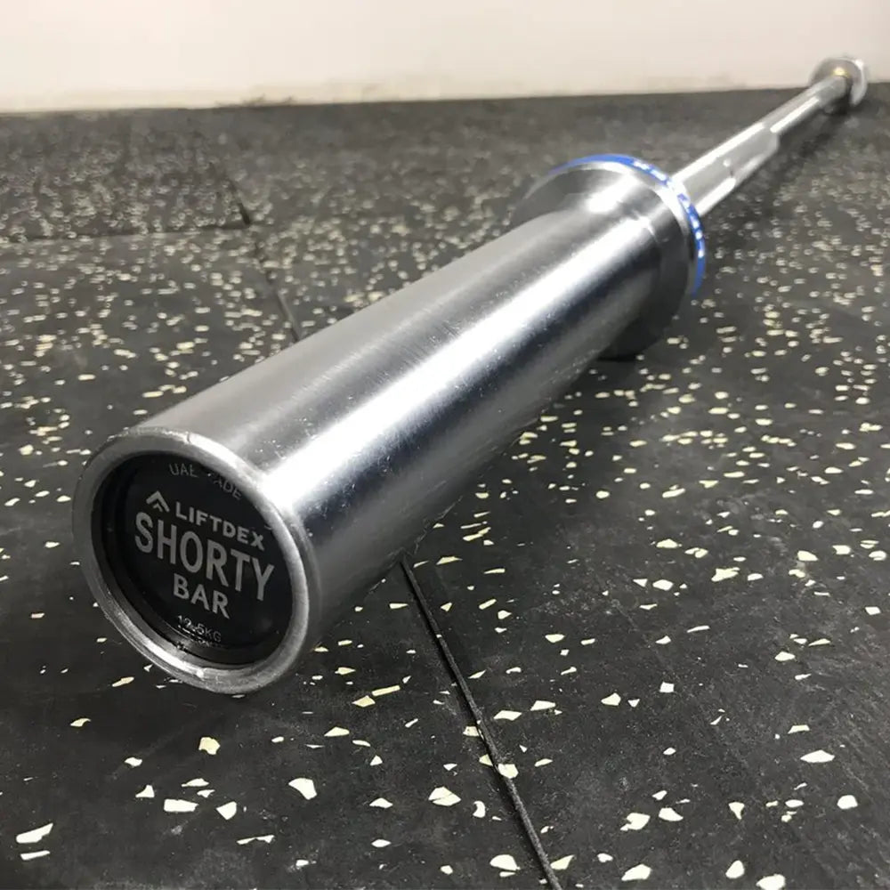 Liftdex 5.5 ft Shorty Barbell - 13 kg