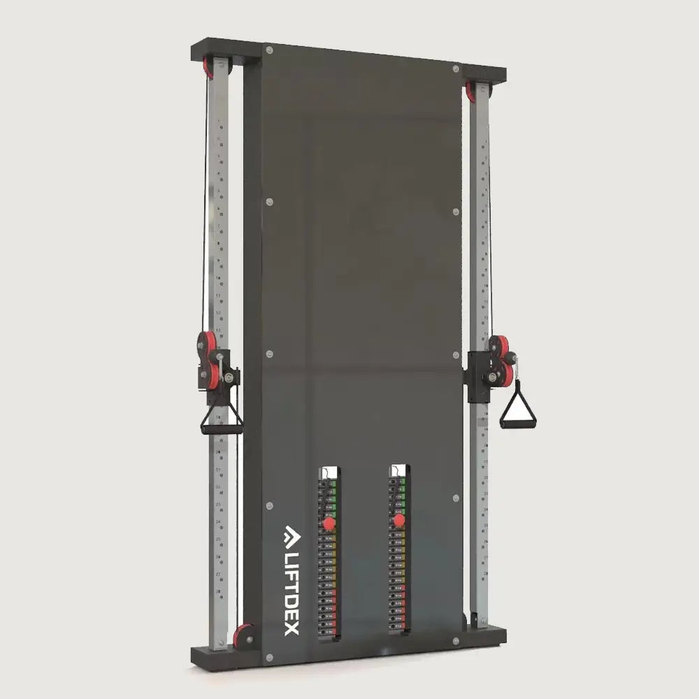 Liftdex Wall Mounted Steel Dual Pully Cable Machine