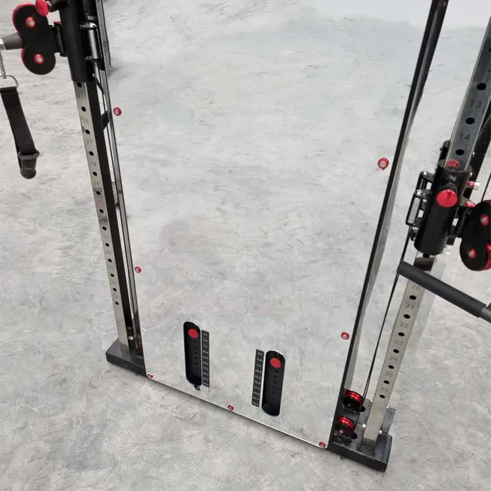Liftdex Wall Mounted Steel Dual Pully Cable Machine