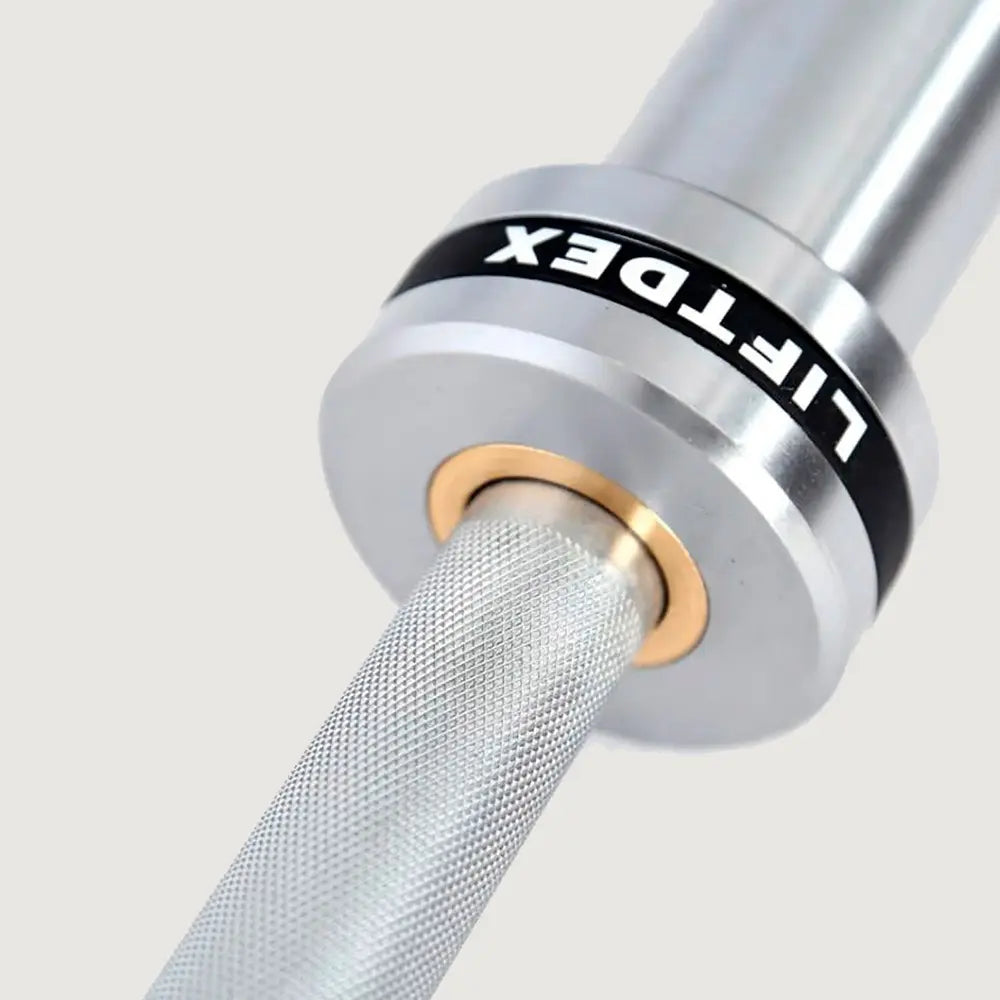 Liftdex 7.2 ft King Silver Barbell - 20 kg