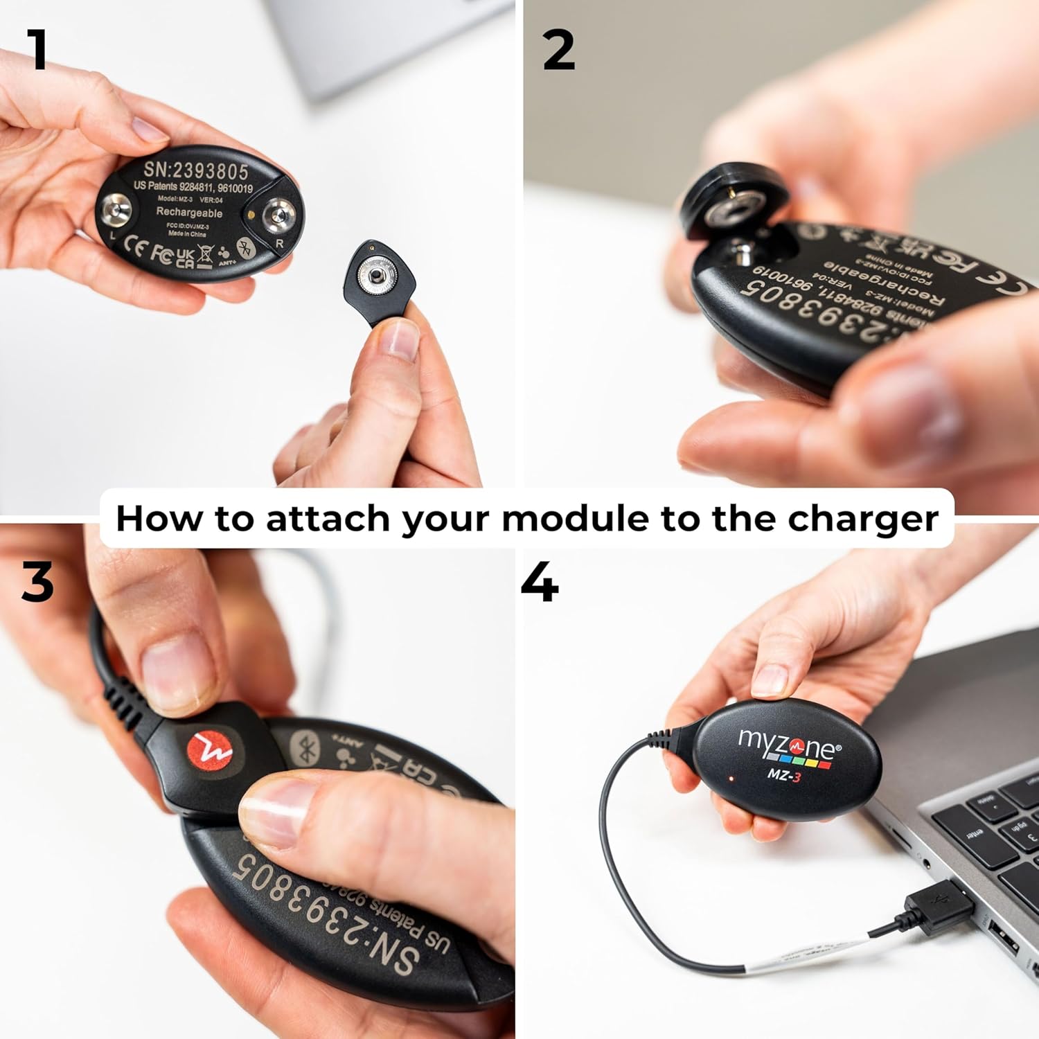 Myzone MZ-3 Replacement Charging Cable