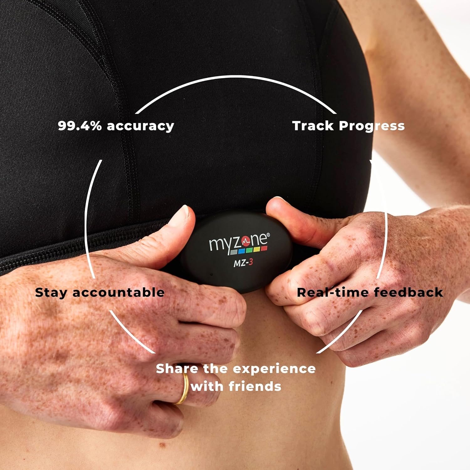 Myzone MZ-3 Chest Heart Rate Monitor