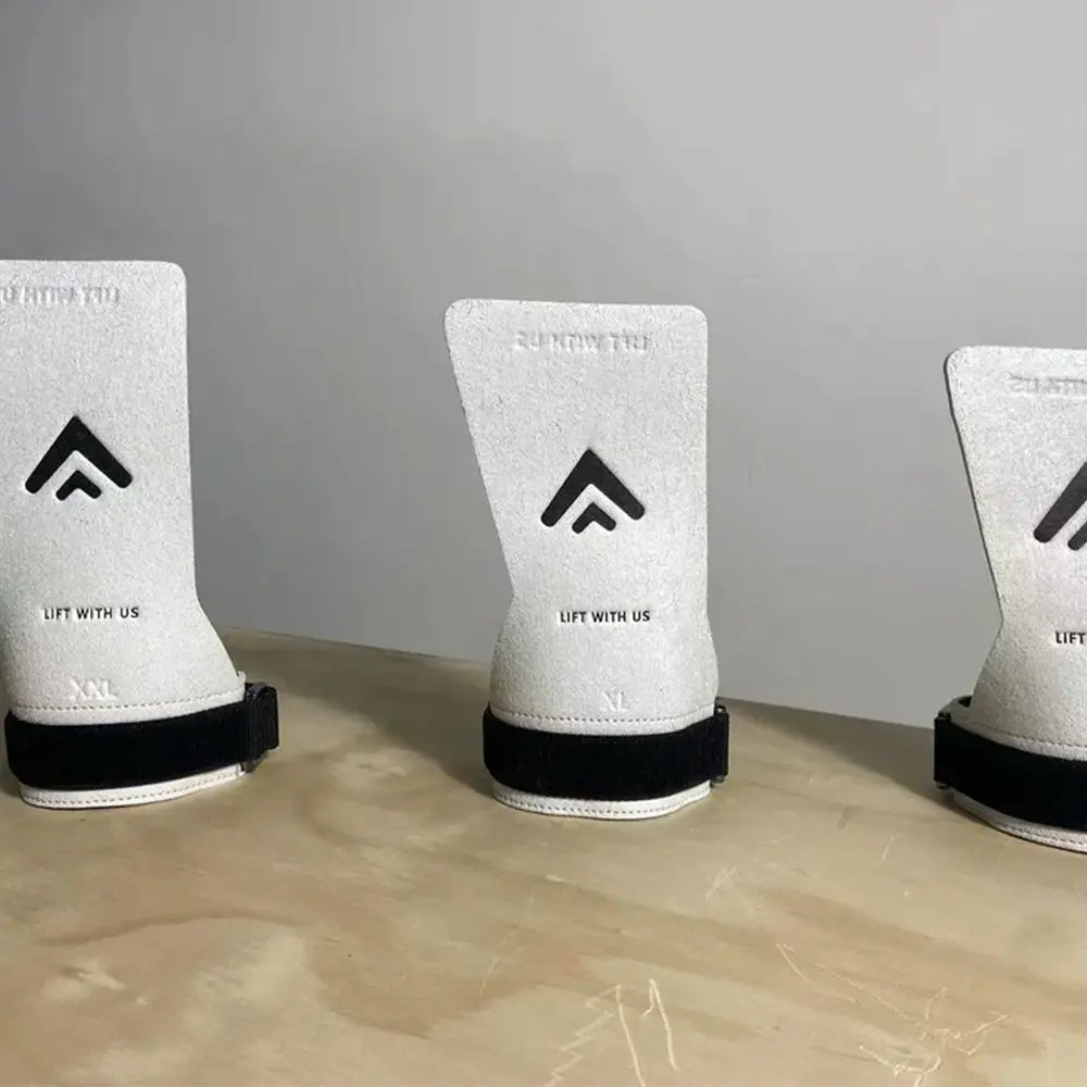 Liftdex Falcon Gym Grips Pair White