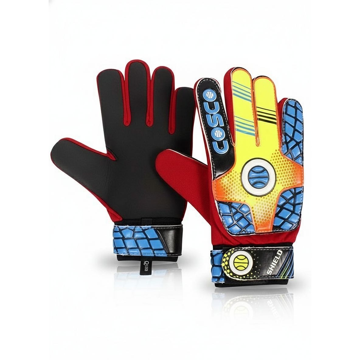 Cosco Goal Keeper Gloves - Shield Assorted