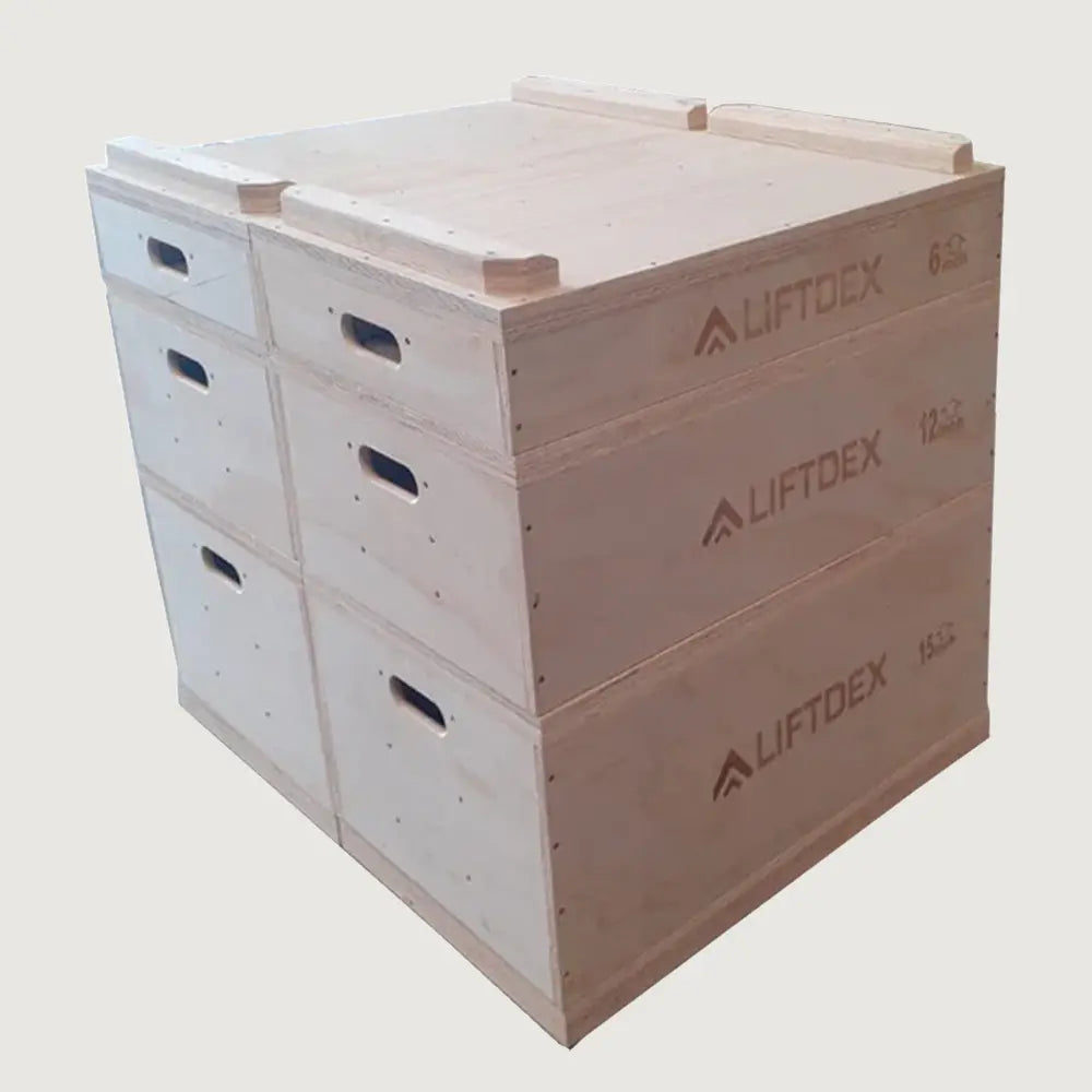 Liftdex Wooden Jerk Block - Set of 6