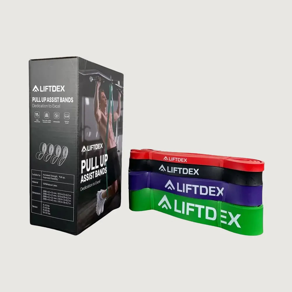 Liftdex Resistance Band With Color Box - Set of 4