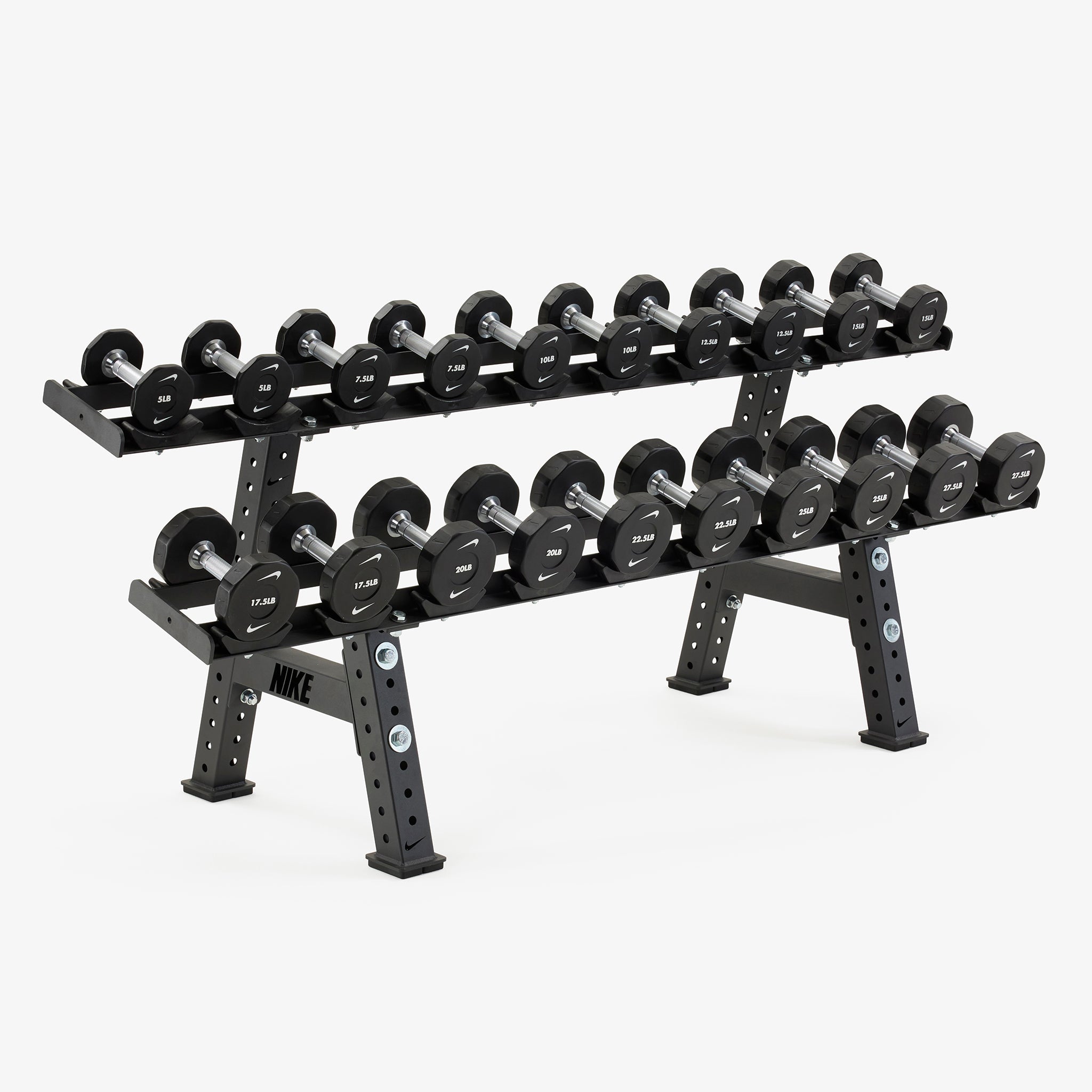 Nike Strength Pro Urethane Dumbbell Rack