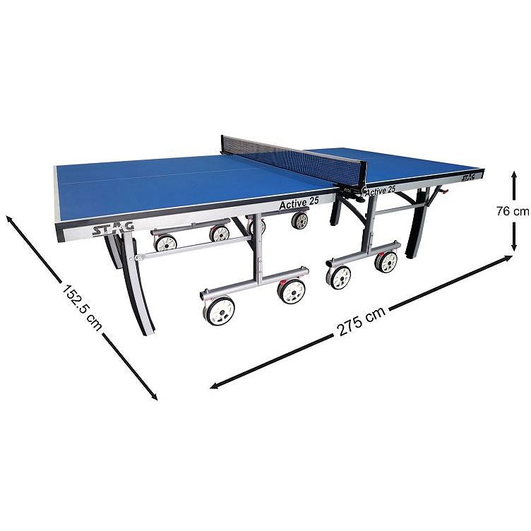 Stag Active 25 Competition-Grade Table Tennis Table