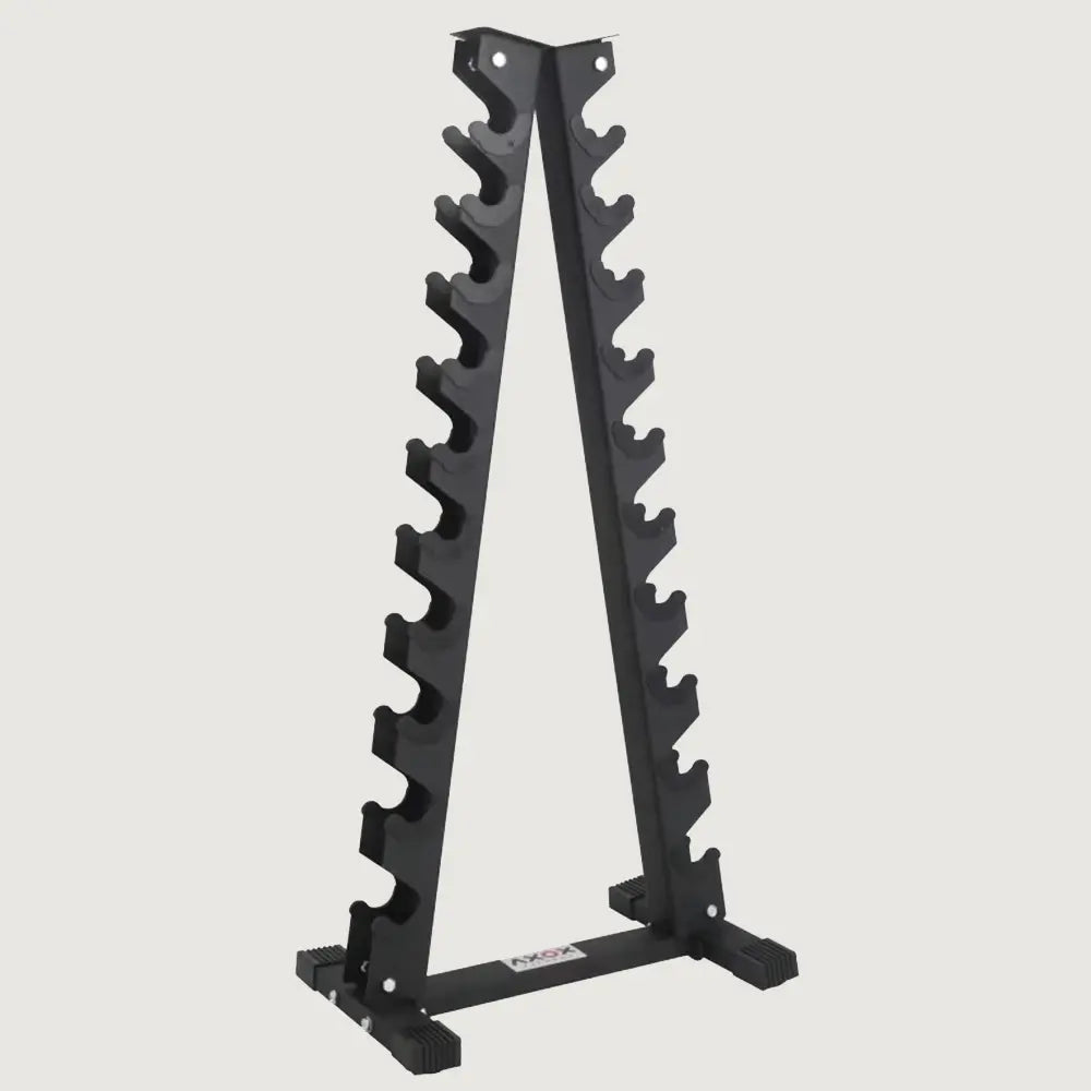 Axox Fitness A Shaped Dumbbell Rack - 10 Pairs