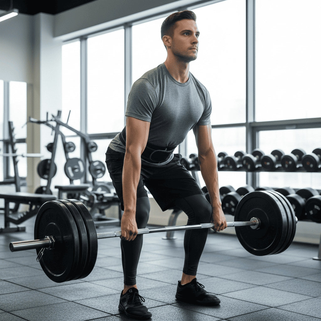 Axox Fitness Adjustable Back Support Belt With Terry Cloth