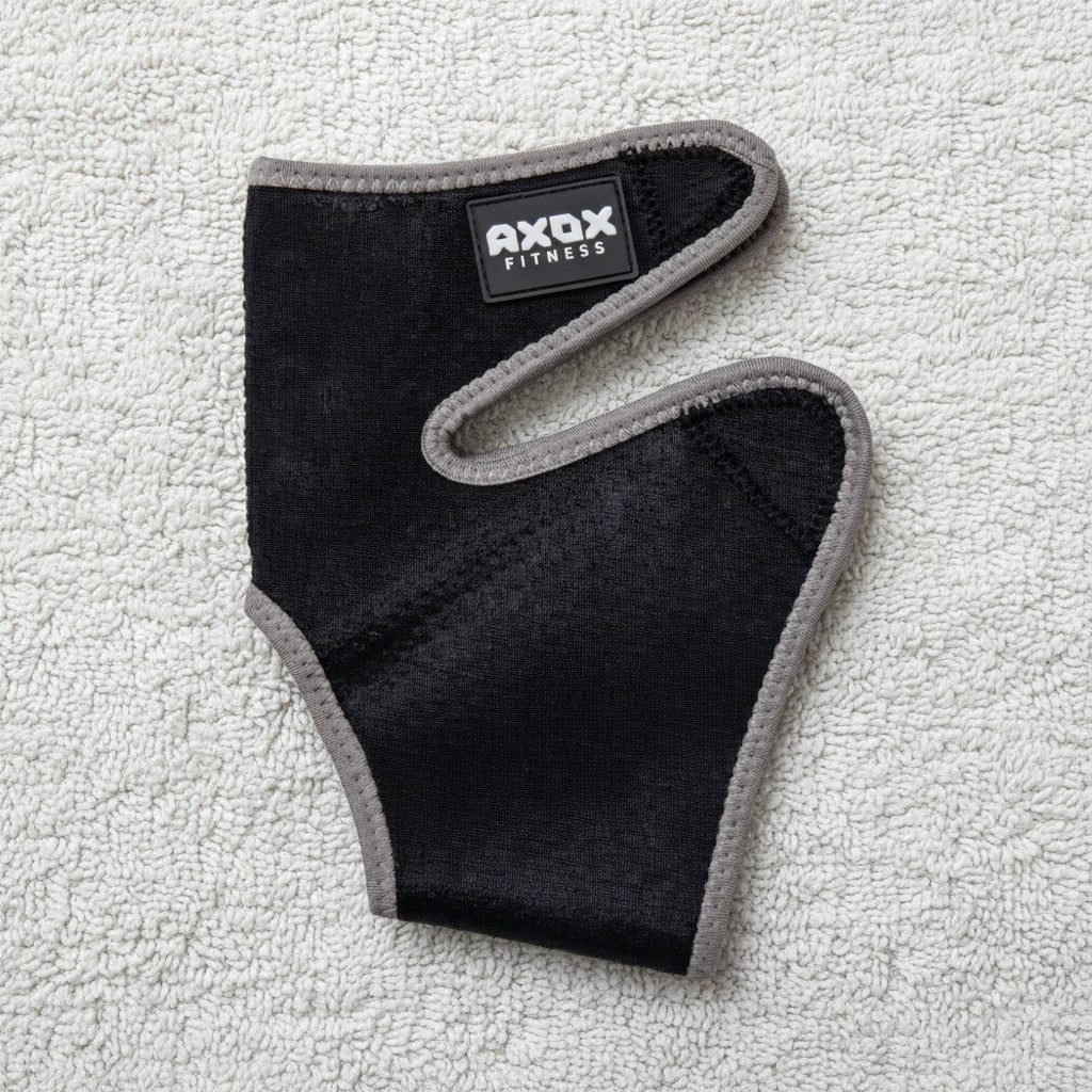 Axox Fitness Adjustable Ankle Support With Terry Cloth