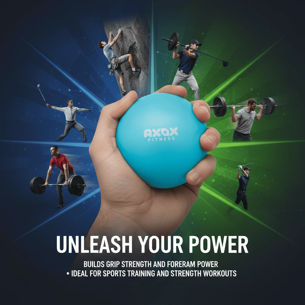 Axox Fitness Grip Strength Squeeze Ball - 7cm
