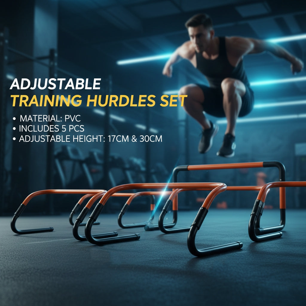 Axox Fitness Agility Training Hurdles - Set of 5
