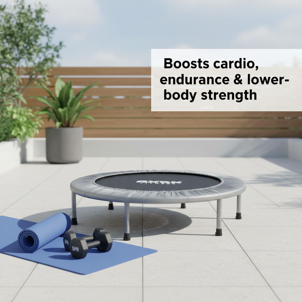 Axox Fitness Aerobic Bouncer Trampoline - 38 Inch