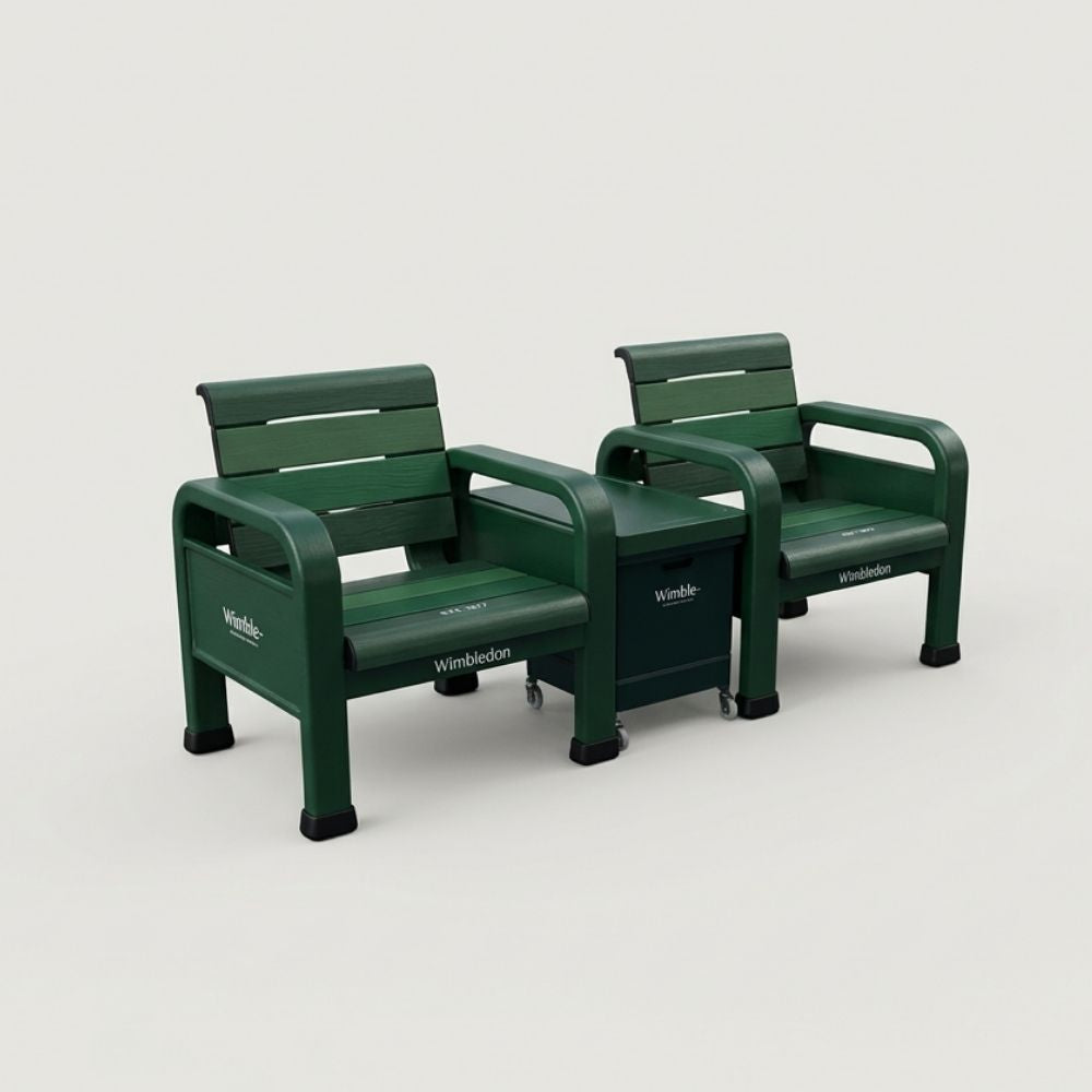 Aluminum Alloy Rest Chair Set – Forest Green (TP-078)