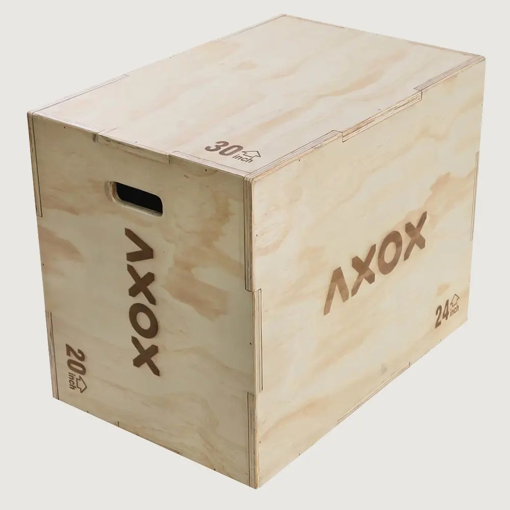 Axox Fitness 3 In 1 Wooden Plyo Jump Box