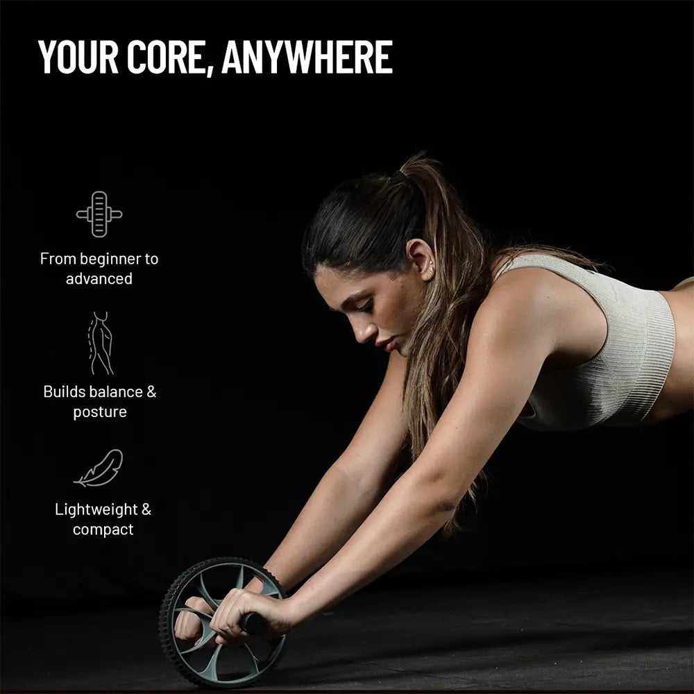 Axox Fitness Ab Roller Exercise Wheel
