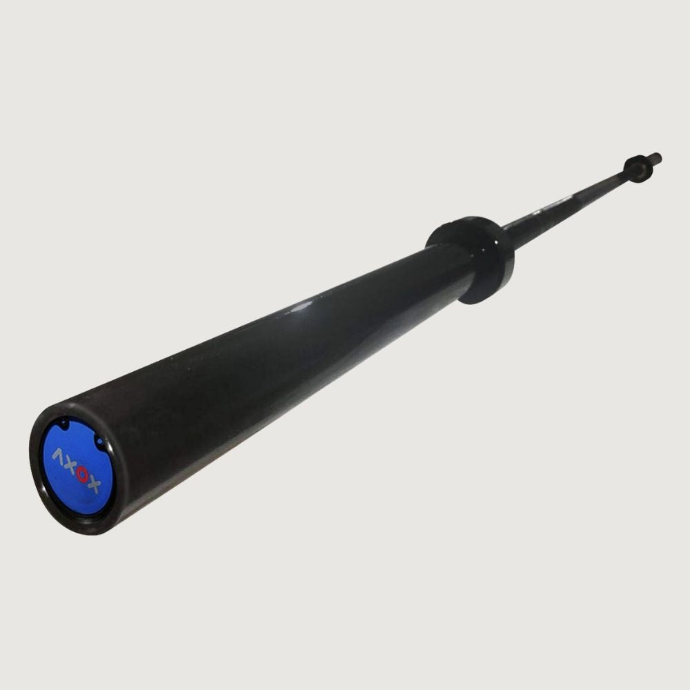 Axox Fitness 7.2 ft Olympic Bar Black Grip - 20 kg