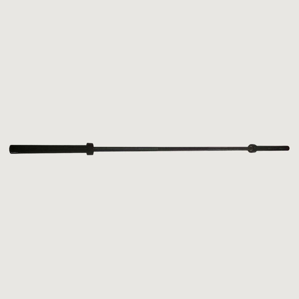 Axox Fitness 7.2 ft Olympic Bar Black Grip - 20 kg