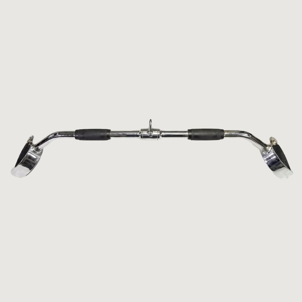 Axox Fitness Revolving Lat Bar with Rubber Grips - 38 In