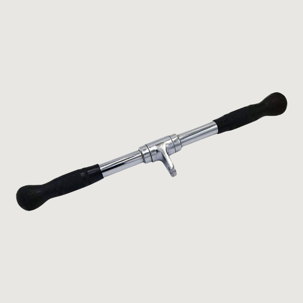 Axox Fitness Revolving Straight Bar with Rubber Grips