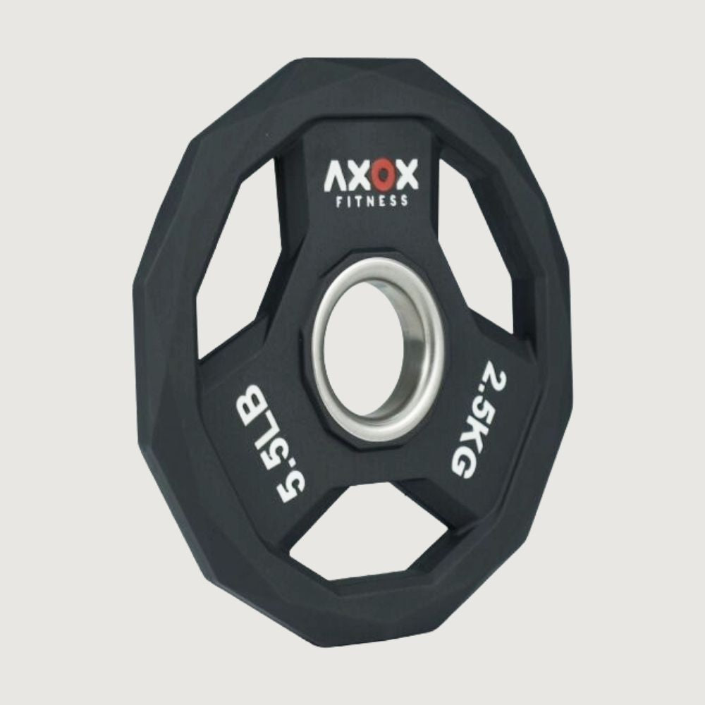 Axox Fitness 3-Grip TPU Weight Plate