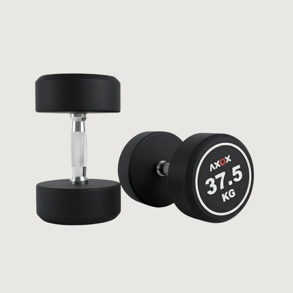 Axox Fitness Rubber Round Dumbbells