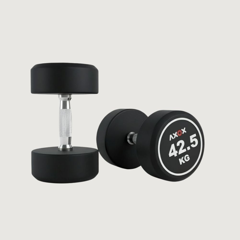 Axox Fitness Rubber Round Dumbbells