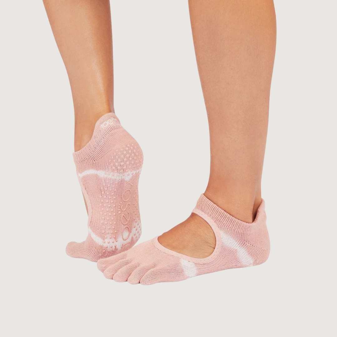 ToeSox Full Toe Bellarina Grip Socks
