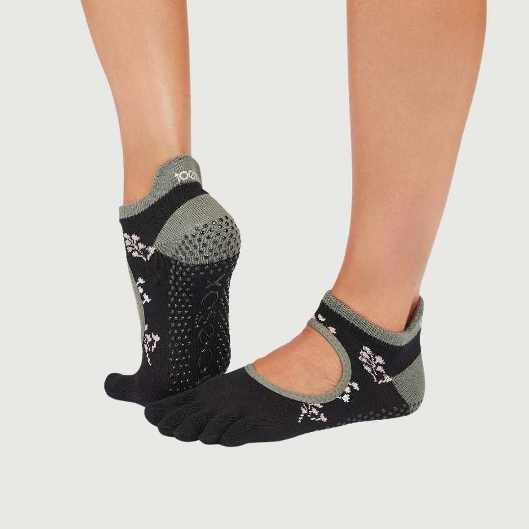 ToeSox Full Toe Bellarina Grip Socks