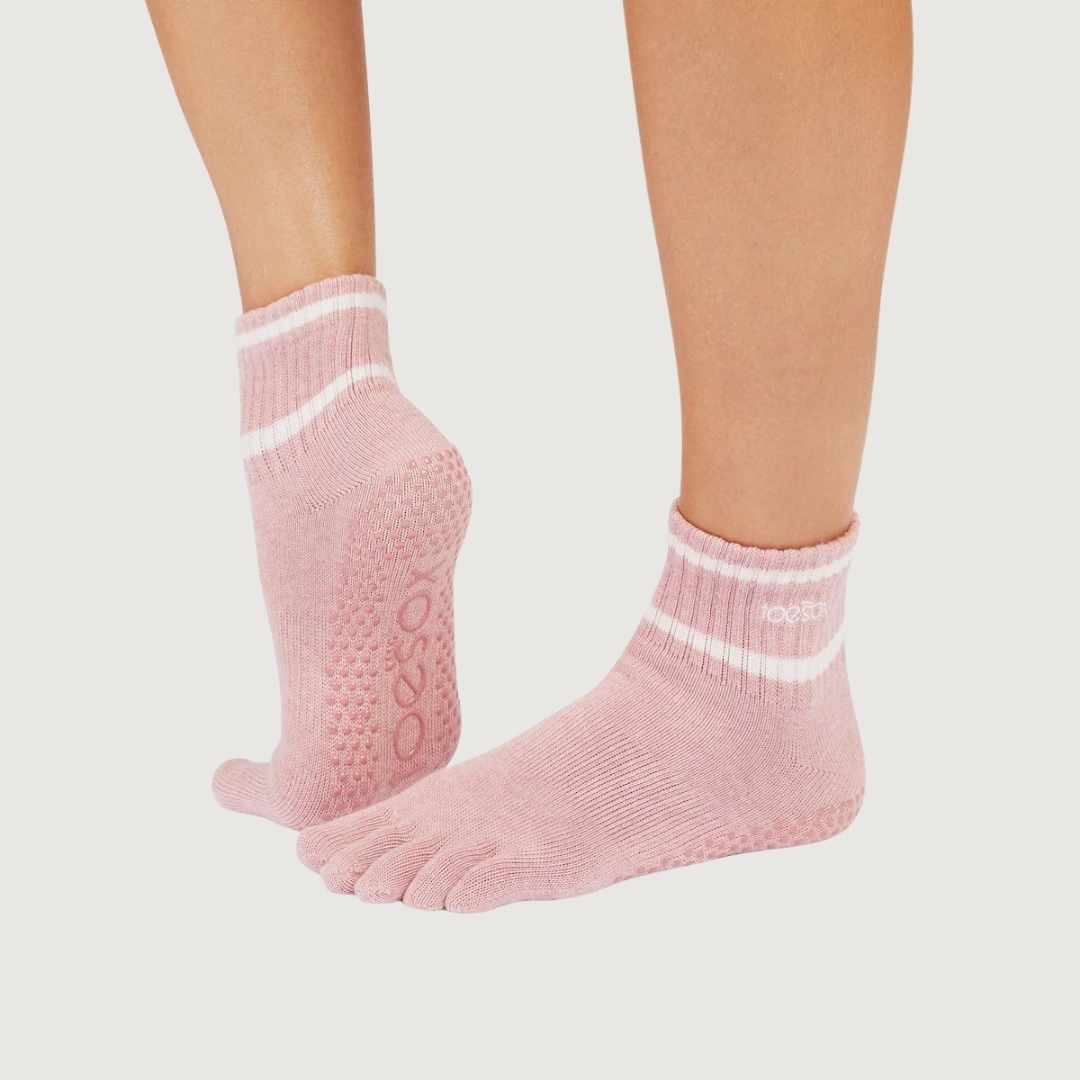 ToeSox Full Toe Melody Grip Socks