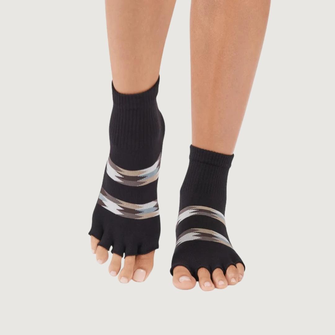 ToeSox Half Toe Ultra Fine Knit Melody Grip Socks