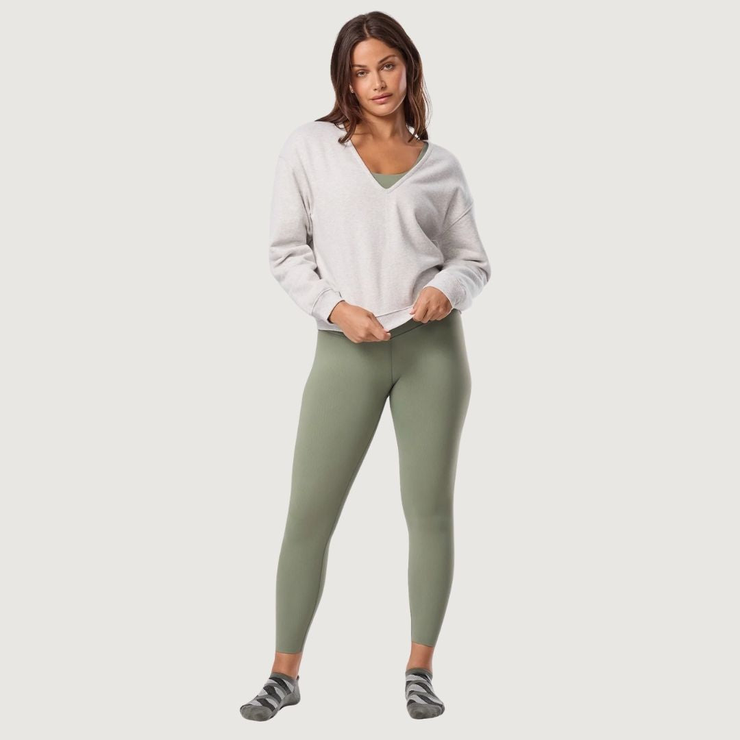 Tavi Deep V-Neck Sweatshirt