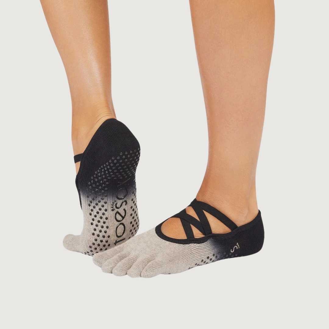 ToeSox Full Toe Elle Grip Socks